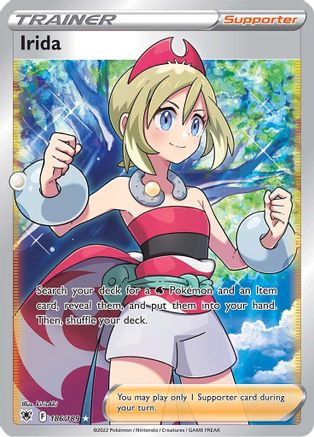 Irida (Full Art) 186/189  - Holofoil SWSH10 Astral Radiance - Ultra Rare