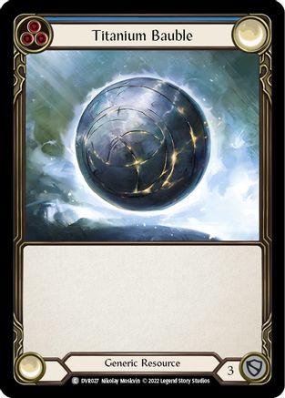 Titanium Bauble (Dorinthea) [RVD/DVR - DVR027]