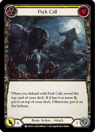 Pack Call [RVD/DVR - RVD015]