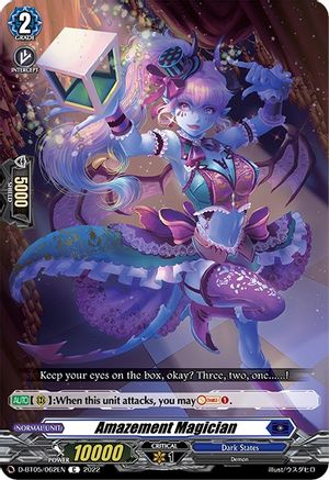 Amazement Magician (D-BT05/062EN) - D-BT05: Triumphant Return of the Brave Heroes