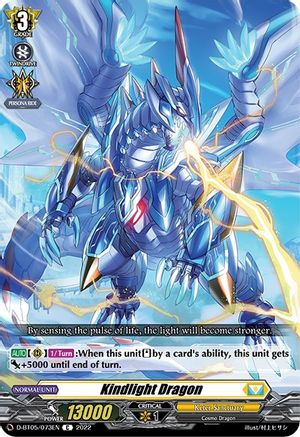 Kindlight Dragon (D-BT05/073EN) - D-BT05: Triumphant Return of the Brave Heroes