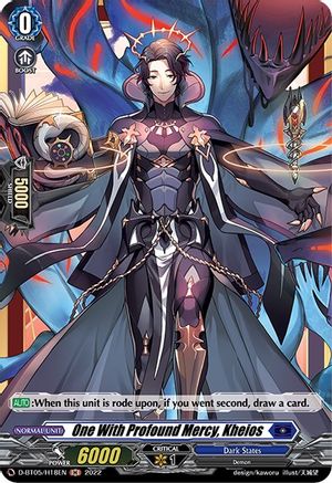 One With Profound Mercy, Kheios (Holo) (D-BT05/H18EN) - Triumphant Return of the Brave Heroes