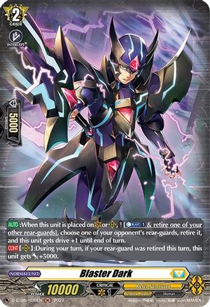Blaster Dark (Holo) (D-BT05/H30EN) - D-BT05: Triumphant Return of the Brave Heroes