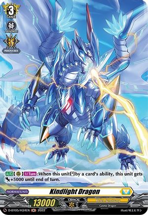 Kindlight Dragon (Holo) (D-BT05/H34EN) - Triumphant Return of the Brave Heroes