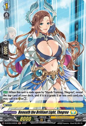 Beneath the Brilliant Light, Thegrea (Holo) (D-BT05/H42EN) - Triumphant Return of the Brave Heroes