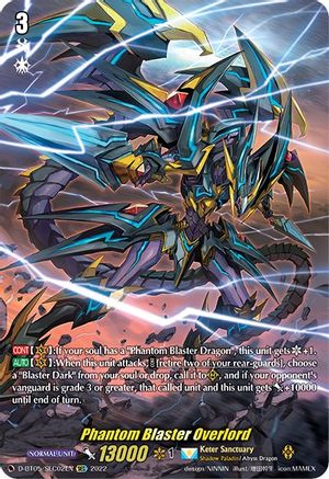 Phantom Blaster Overlord (SEC) (D-BT05/SEC02EN) - Triumphant Return of the Brave Heroes