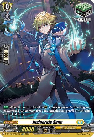 Invigorate Sage (SP) (D-BT05/SP22EN) - Triumphant Return of the Brave Heroes