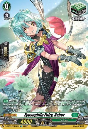 Zypsophila Fairy, Asher (SP) (D-BT05/SP23EN) - Triumphant Return of the Brave Heroes