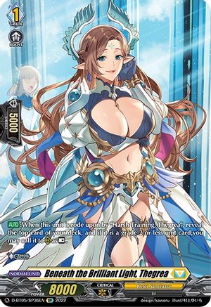 Beneath the Brilliant Light, Thegrea (SP) (D-BT05/SP36EN) - Triumphant Return of the Brave Heroes
