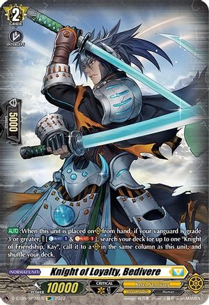 Knight of Loyalty, Bedivere (SP) [D-BT05 - D-BT05/SP38EN]