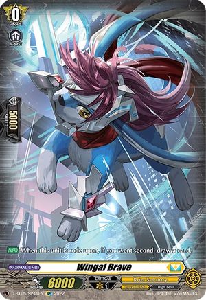 Wingal Brave (SP) (D-BT05/SP41EN) - Triumphant Return of the Brave Heroes