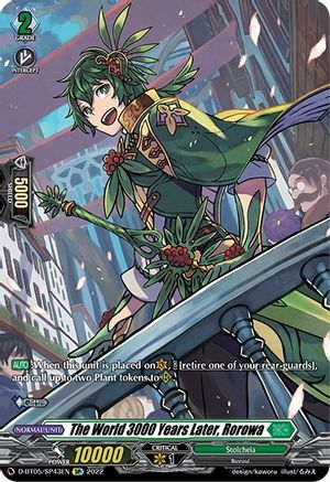 The World 3000 Years Later, Rorowa (SP) (D-BT05/SP43EN) - Triumphant Return of the Brave Heroes