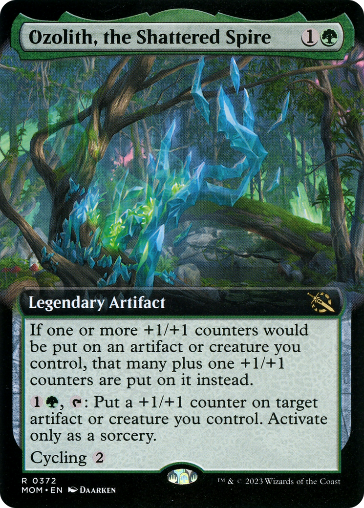 Ozolith, the Shattered Spire (Extended Art) [MOM - 372]