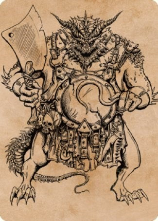 Thrakkus the Butcher Art Card [ASCLB - 77]