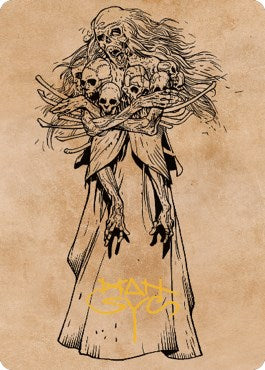 Myrkul, Lord of Bones Art Card (73/81) (Gold-Stamped Signature) [ASCLB - 73]