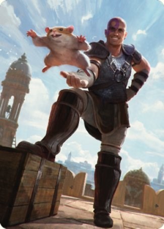 Minsc & Boo, Timeless Heroes Art Card (72/81) [ASCLB - 72]