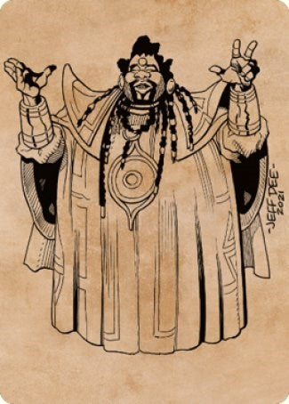 Alaundo the Seer Art Card [ASCLB - 61]