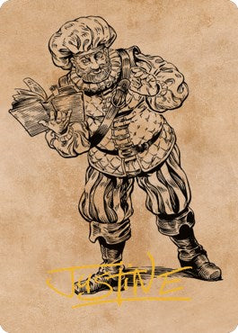 Volo, Itinerant Scholar Art Card (Gold-Stamped Signature) [ASCLB - 48]