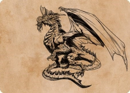 Ancient Silver Dragon Art Card (47/81) [ASCLB - 47]