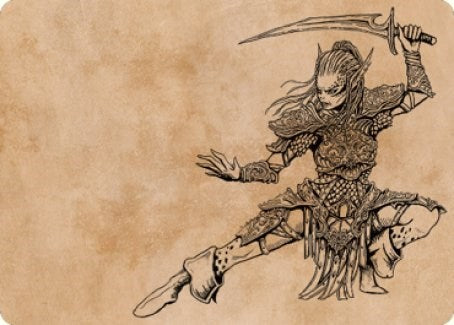 Lae'zel, Vlaakith's Champion Art Card [ASCLB - 45]