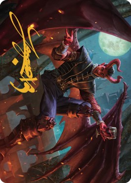 Raphael, Fiendish Savior Art Card (40/81) (Gold-Stamped Signature) [ASCLB - 40]