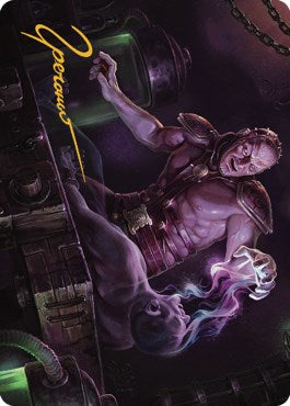 Jon Irenicus, Shattered One Art Card (37/81) (Gold-Stamped Signature) [ASCLB - 37]