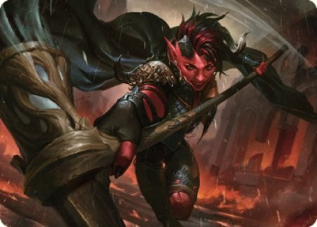 Karlach, Fury of Avernus Art Card (34/81) [ASCLB - 34]