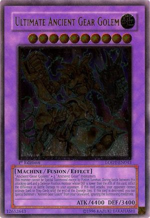 Ultimate Ancient Gear Golem (UTR) [LODT - LODT-EN043]