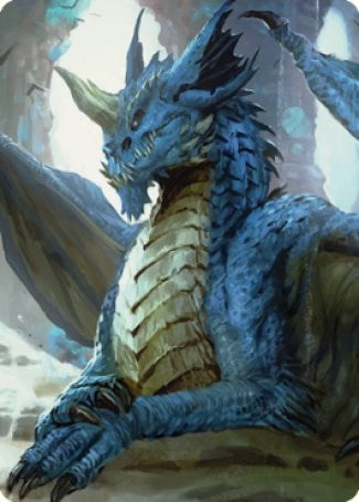 Young Blue Dragon Art Card [ASCLB - 27]