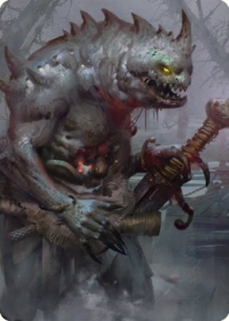 Gray Slaad Art Card [ASCLB - 15]