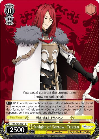 Knight of Sorrow, Tristan [FGO/S87 - FGO/S87-E005 R]