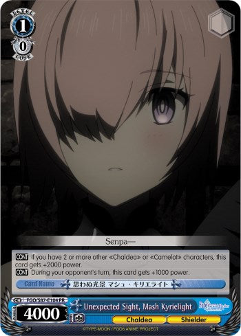 Unexpected Sight, Mash Kyrielight [FGO/S87 - FGO/S87-E104 PR]