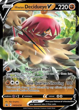 Hisuian Decidueye V - SWSH238 [SWSD - SWSH238]