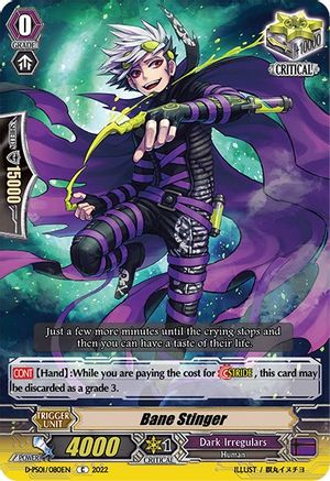 Bane Stinger (D-PS01/080EN) - D-PS01: P Clan Collection 2022