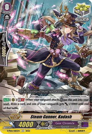 Steam Gunner, Kadash (D-PS01/083EN) - D-PS01: P Clan Collection 2022