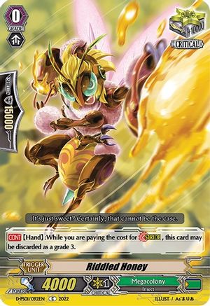 Riddled Honey (D-PS01/092EN) - D-PS01: P Clan Collection 2022