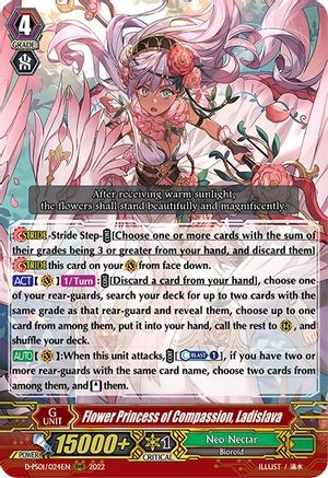 Flower Princess of Compassion, Ladislava [D-PS01 - D-PS01/024EN]