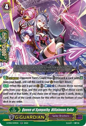 Queen of Sympathy, Villainous Evita [D-PS01 - D-PS01/039EN]