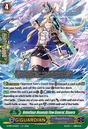 Rebellious Heavenly Flow General, Dianera (D-PS01/045EN) - D-PS01: P Clan Collection 2022
