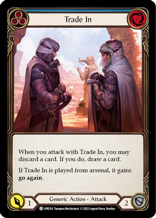 Trade In (Blue) [UPR - UPR214]