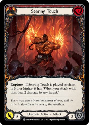 Searing Touch (UPR099) - Uprising Rainbow Foil