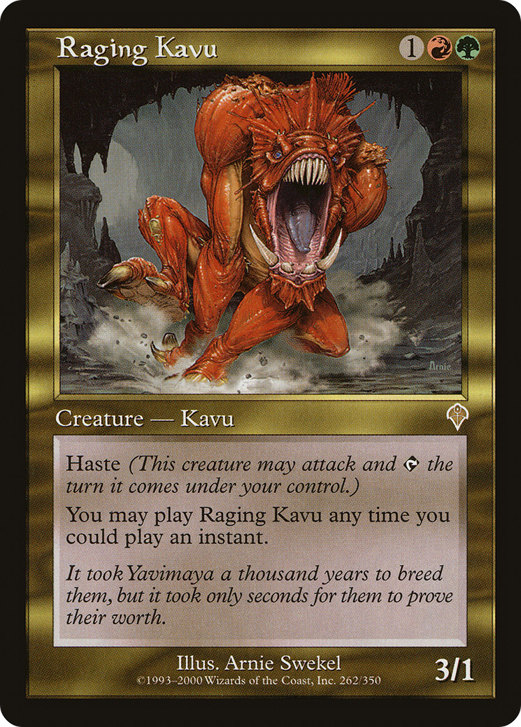 Raging Kavu [INV - 262]