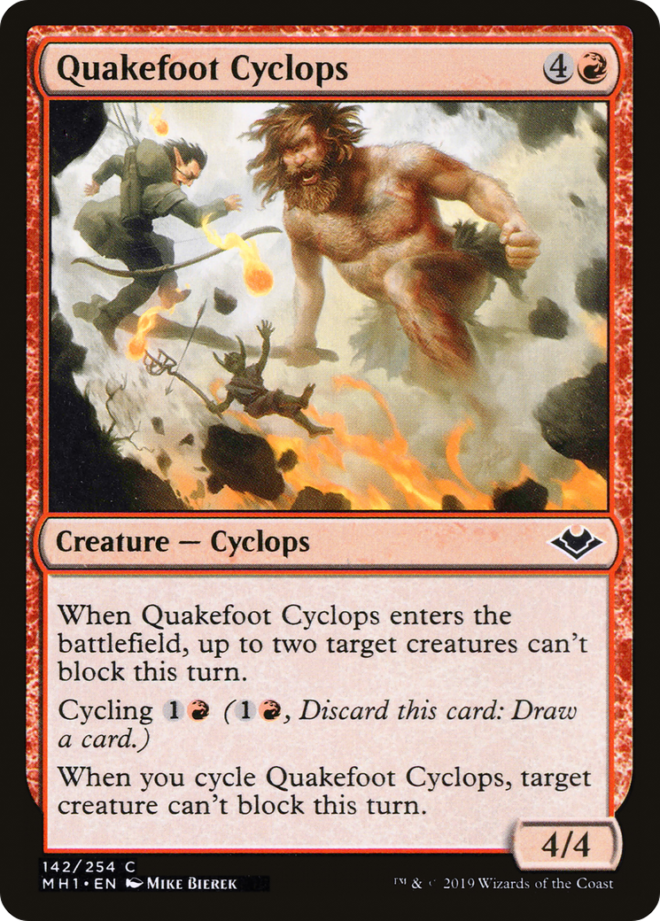 Quakefoot Cyclops [MH1 - 142]