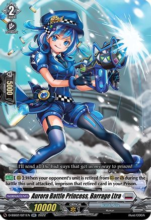 Aurora Battle Princess, Barrage Ltra (D-SS02/021EN) - D-SS02: Festival Collection 2022