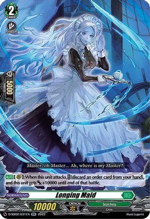 Longing Maid (D-SS02/031EN) - D-SS02: Festival Collection 2022