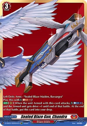 Sealed Blaze Gun, Chandra (BSR) (D-SS02/BSR04EN) - D-SS02: Festival Collection 2022