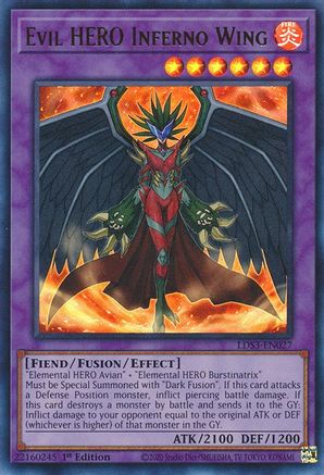Evil HERO Inferno Wing [LDS3 - LDS3-EN027]