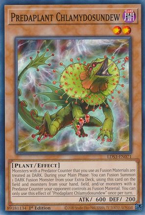 Predaplant Chlamydosundew (LDS3-EN071) - Legendary Duelists: Season 3 1st Edition