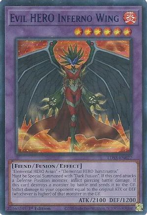 Evil HERO Inferno Wing (Blue) [LDS3 - LDS3-EN027]