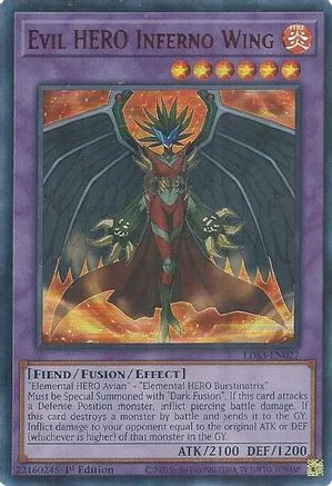 Evil HERO Inferno Wing (Red) [LDS3 - LDS3-EN027]